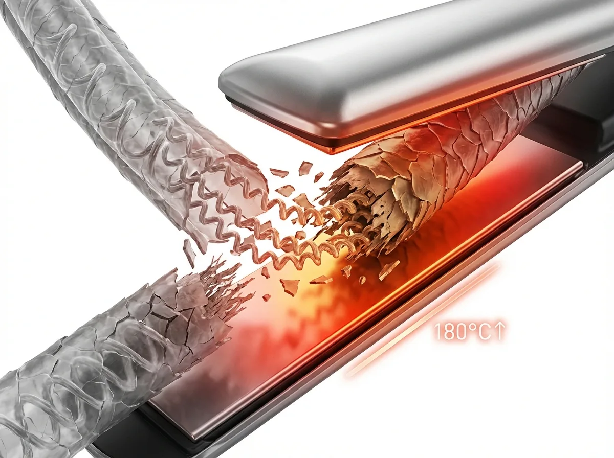 Grafica cheratina eliminata