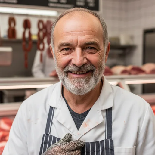 Tóth László hentes szakember