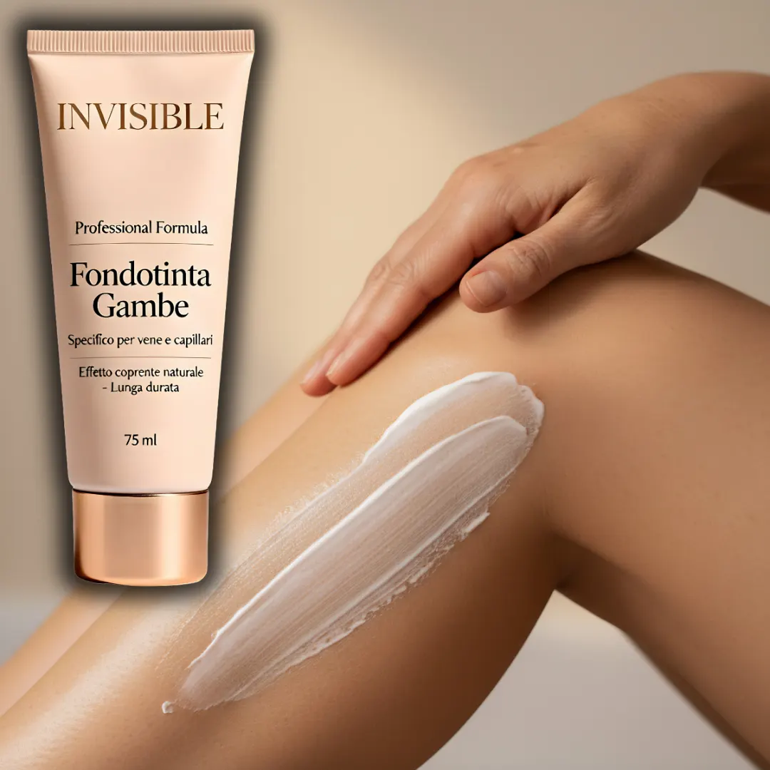 Fondotinta gambe che si uniforma al colorito naturale della pelle
