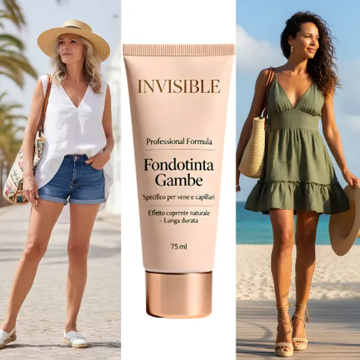 INVISIBLE Professional Formula fondotinta gambe nella beauty routine estiva